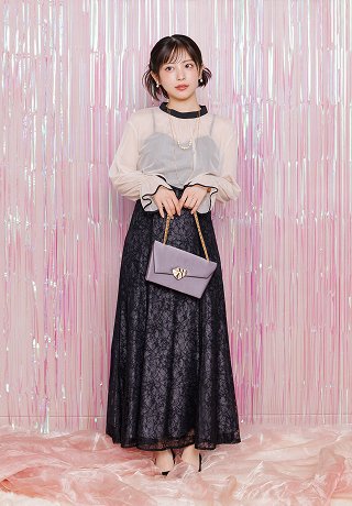 シアーボレロ・マーメイドキャミドレス セット