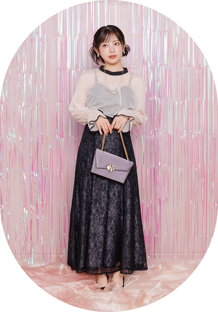 シアーボレロ・マーメイド キャミドレス セット